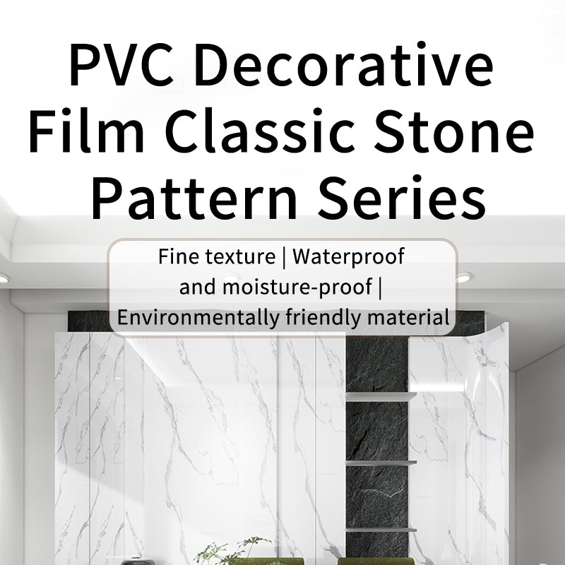 Diverse stone pattern styles PVC decorative film with delicate stone patterns can be customized according to needs